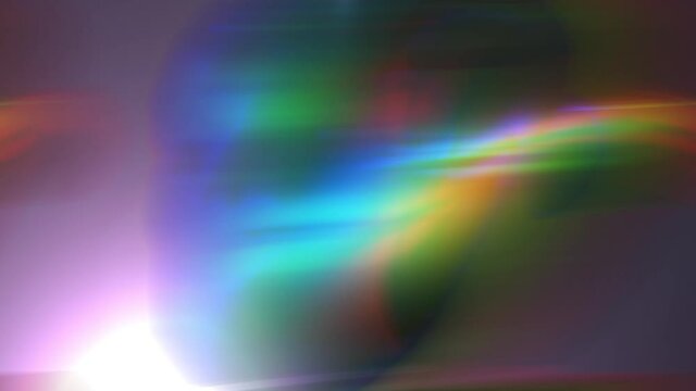 rainbow prism light abstract background