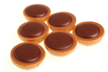 Caramel Candy with Hazelnut and Chocolate