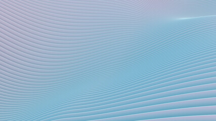 Modern background of light blue waves of many surfaces