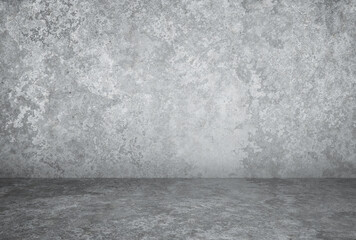 plaster wall, grey background