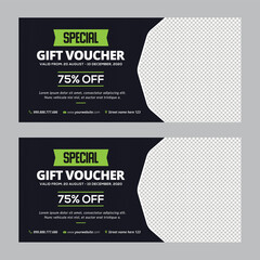 Vector illustration, creative business voucher template can be used for all Restaurant needs