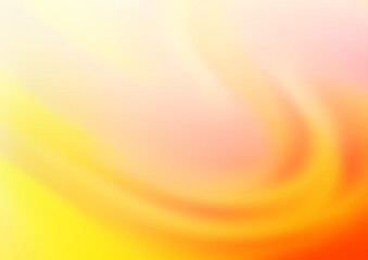 Light Yellow, Orange vector blurred bright template. Colorful abstract illustration with gradient. The best blurred design for your business.