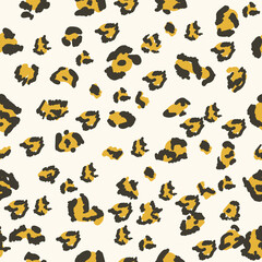 Leopard pattern design, animal skin seamless pattern. perfect background for fabric, wrapping paper, textile, wallpaper and apparel.