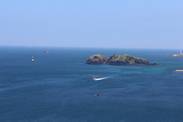 view from the sea