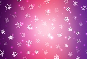 Light Purple, Pink vector template in carnival style.