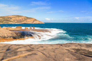 Panorama at the breathtaking Thistle Cove in the Cape Le Grand National Park east of Esperance, Western Australianunder,southwest au