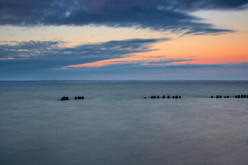 beach on Hel, Baltic sea, Poland
