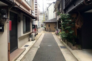 路地裏の住宅街