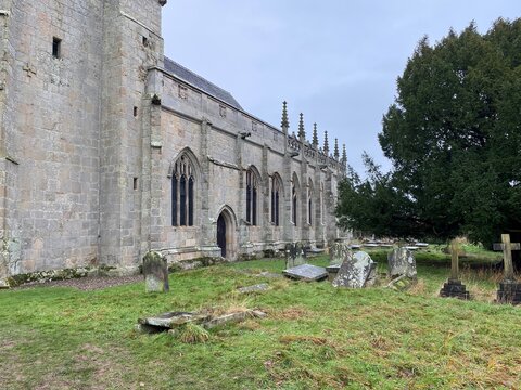 Battlefield Church In Shropshire In The Winter