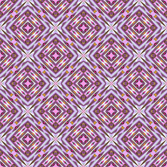 Geometric seamless pattern, ornament, abstract colorful background, fashion print, vector texture for fabric, textile, decoration.