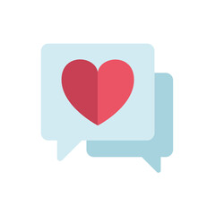 heart of love feeling icon