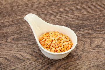 Dry peas for cooking
