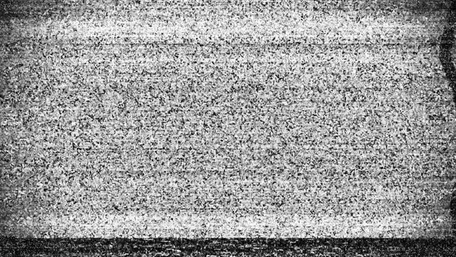 No signal TV.Niose tv screen pixels interfering signal.