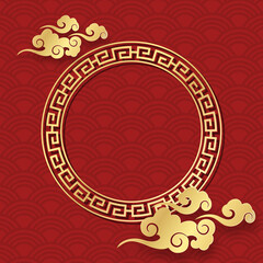 Background graphics for the Chinese Festival