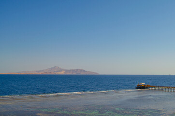 Red Sea coast in Sharm El Sheikh