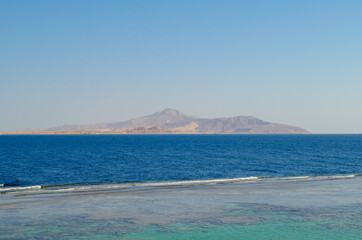 Red Sea coast in Sharm El Sheikh