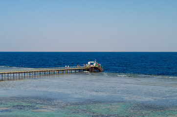 Red Sea coast in Sharm El Sheikh