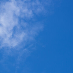 blue sky with beautiful natural white clouds