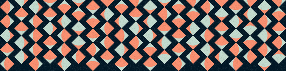 Abstract Geometric Pattern generative computational art illustration