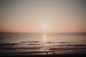 sunrise at the beach