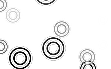 Light Gray vector texture with disks.