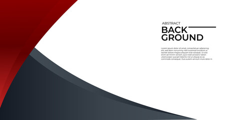Red and black tech business background for presentation design