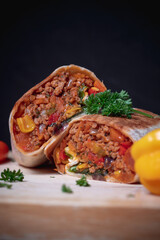 Burrito Time! Homemade traditional burrito's made with love and with friends! 