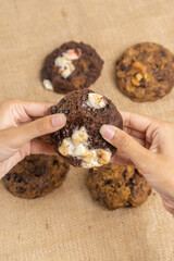 Fudgy Soft Baked Cookies Indonesia