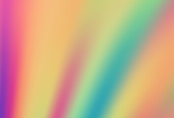 Light Blue, Yellow vector blurred and colored pattern.