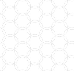 Seamless ornament. Modern light background. Geometric modern pattern