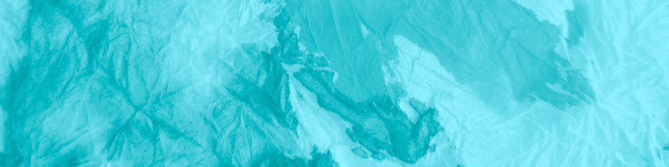 Vintage Pattern. Acrylic Artistic Dirty Painting. Blue Background. Turquoise Mint Texture. Azure Fashion Effect. Vintage Aquarelle Pattern. Trendy Print.