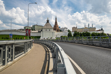 Obraz premium Panoramic view of the Kazan Kremlin