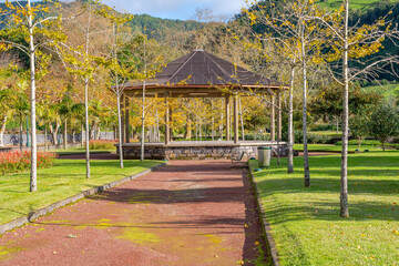 Park for rest in the region of Furnas, São Miguel - Azores