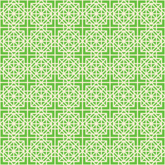 Fototapeta premium Art deco seamless pattern background.