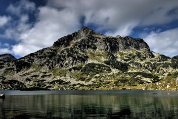 Fototapeta premium Dzhangal peak, Northern Pirin (Bulgaria)