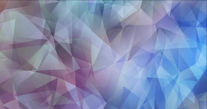 4K looping light blue, yellow polygonal abstract footage. Flowing colorful lights in motion style with gradient. Design for presentations. 4096 x 2160, 30 fps. Codec Photo JPEG.