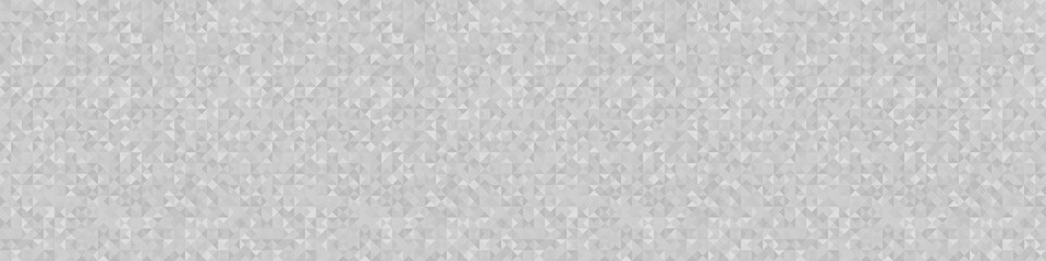 Geometric pattern from triangles. Seamless triangle background. Web banner. Black and white illustration