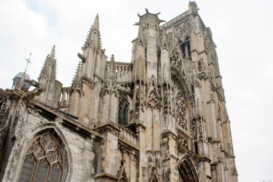Dieppe. Eglise Saint-Jacques. Seine-Maritime. Normandie	