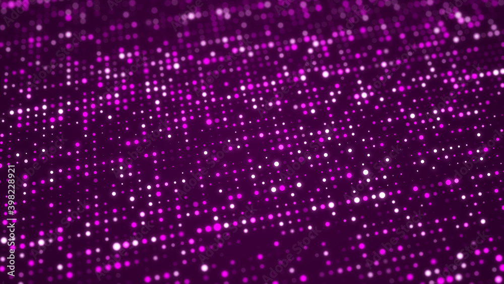 Poster glowing particles. cyber background. abstract wave of many points. futuristic background illustratio