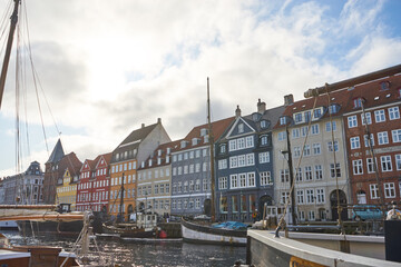 Bunte Fassaden in Kopenhagen