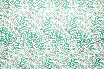 leaf design fabric background