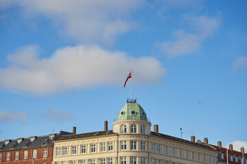Obraz premium Dänische Flagge