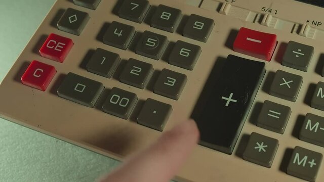 using old calculator