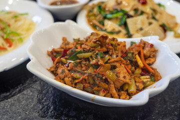 chicken with rice and vegetables