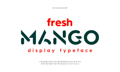 Abstract digital modern alphabet fonts. Uppercase lowercase typeface. Typography technology electronic dance music future creative font. Vector illustration