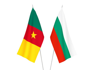 Bulgaria and Cameroon flags