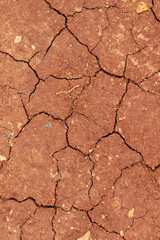 solo árido chão de terra seco rachado textura