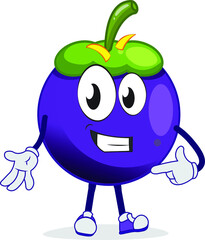 mango Steen character denoting something with smile