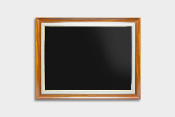 Photo Frame Mock Up on white background