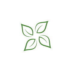Leaf  ecology Logo Template vector symbol nature
